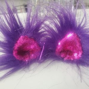 Snap in animal ears.